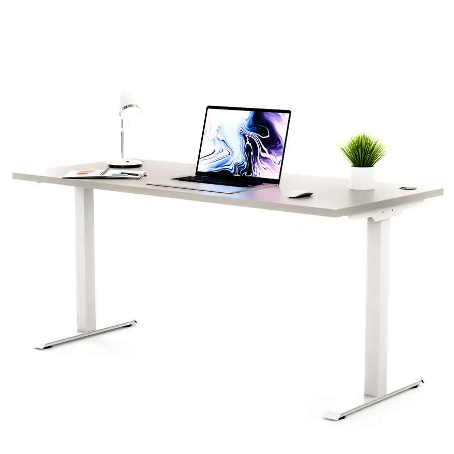 biurko na nodze metalowej pro-t z dodatkami